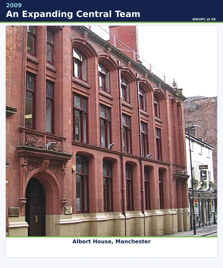 Exterior of Albert House in Manchester city centre